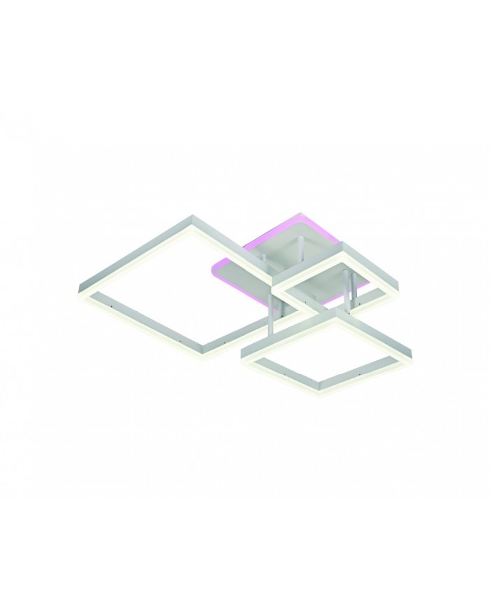 Світильник стельовий LUMINARIA GENNY ROUND RGB 105W 4S WHITE