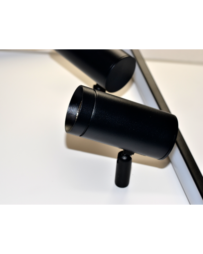 Світильник стельовий LUMINARIA GEOMETRIA DOWNLIGHT 100W 2S WHITE/BLACK (з пультом)