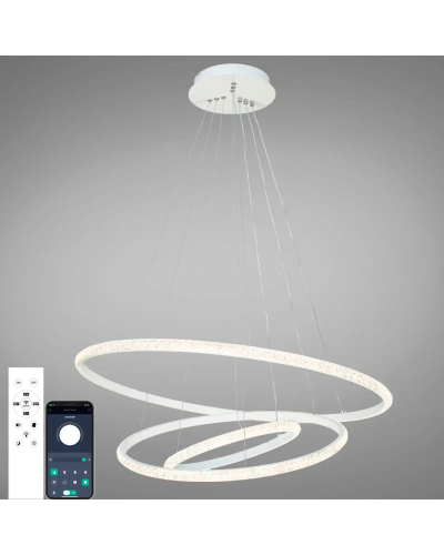 Люстра LUMINARIA JULIE CRYSTAL 75W 3R WHITE