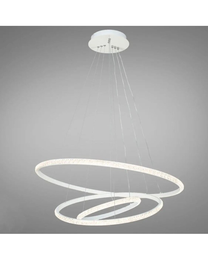 Люстра LUMINARIA JULIE CRYSTAL 75W 3R WHITE