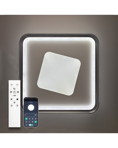 Світильник стельовий LUMINARIA LAKE 120W S500 APP WHITE/GRAY