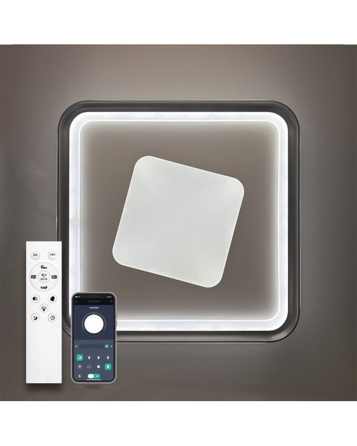 Світильник стельовий LUMINARIA LAKE 120W S500 APP WHITE/GRAY