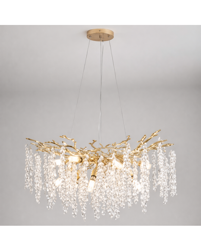 Люстра LUMINARIA OLIVIA 12xE14 R800 GOLD