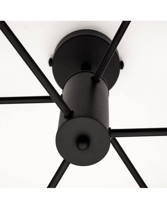 Люстра LUMINARIA RAY 6xGX53 (3+3) BLACK 220V IP20