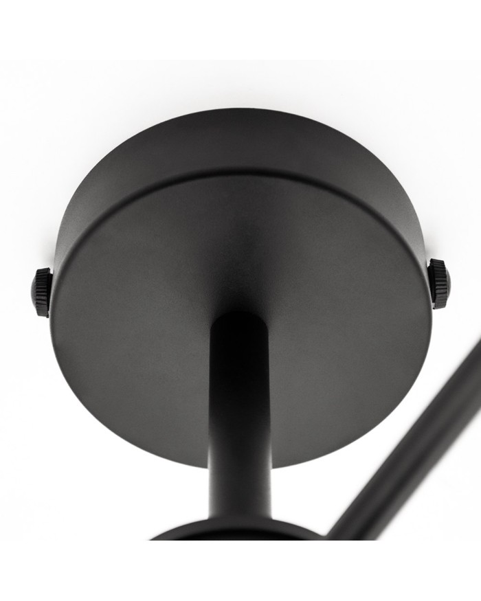 Люстра LUMINARIA RAY 6xGX53 (3+3) BLACK 220V IP20