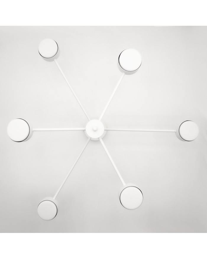 Люстра LUMINARIA RAY 6xGX53 (3+3) WHITE 220V IP20