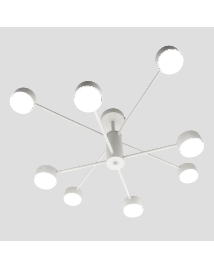 Люстра LUMINARIA RAY 8xGX53 (4+4) WHITE 220V IP20