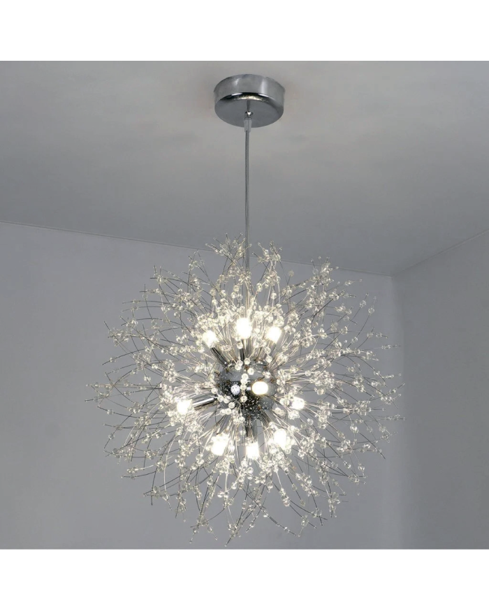 Люстра LUMINARIA ROXY P 9xE14 R500 CHROME