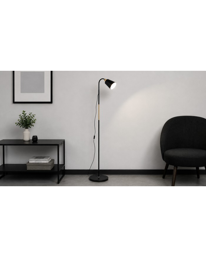 Торшер LUMINARIA TERRA BLACK/GOLD