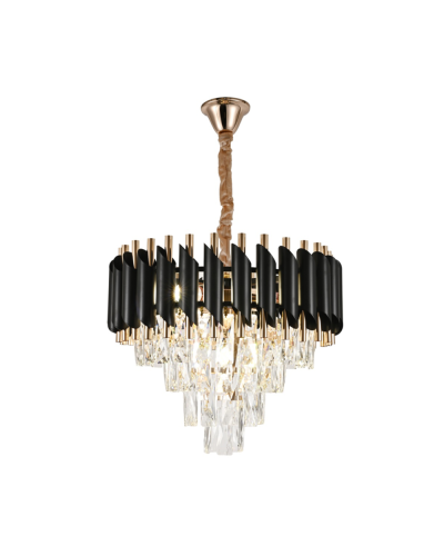 Люстра LUMINARIA VALERY 8xE14 R480 BLACK/GOLD