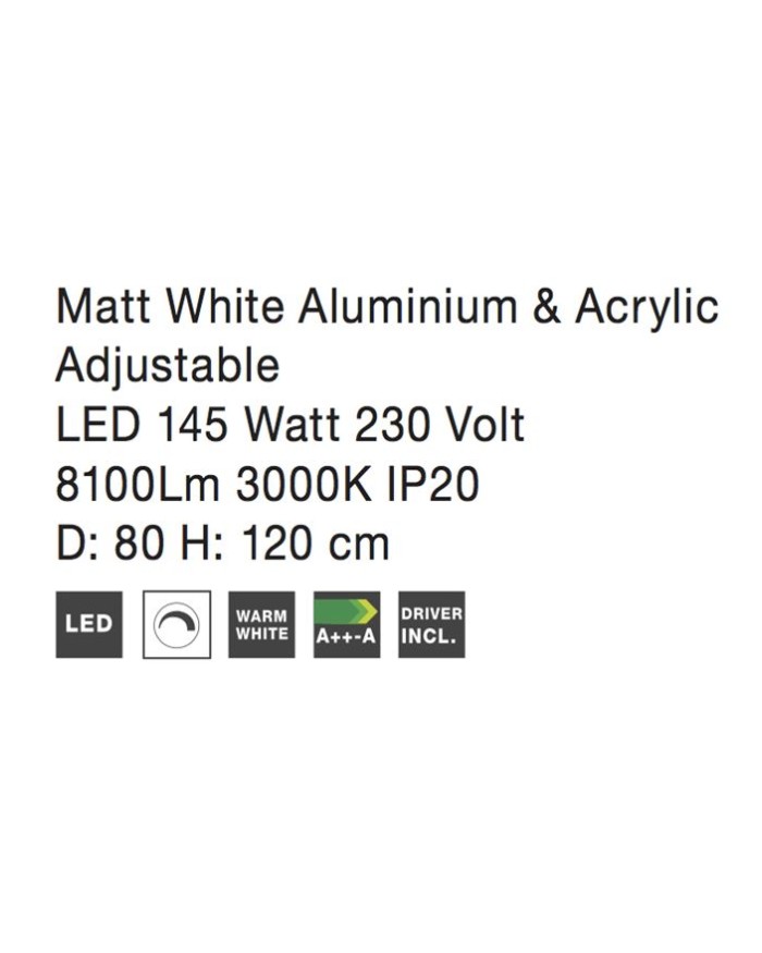 Люстра Nova Luce 17222001 DEA