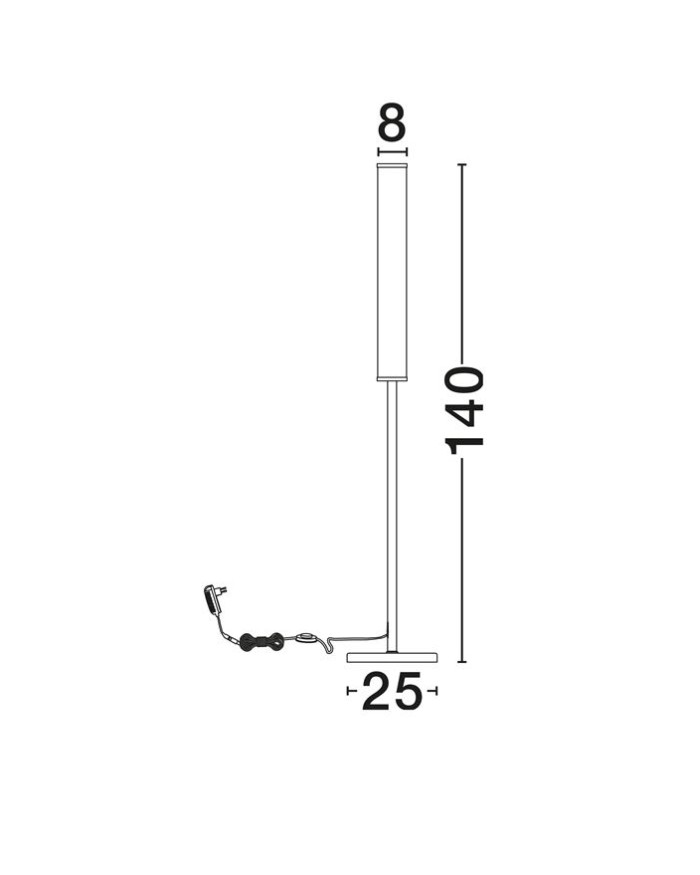 Торшер Nova Luce 9019818 NOLIA