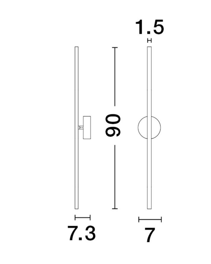 Бра Nova Luce 9081101 ADEN