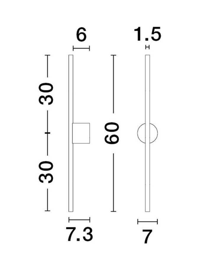 Бра Nova Luce 9081102 ADEN