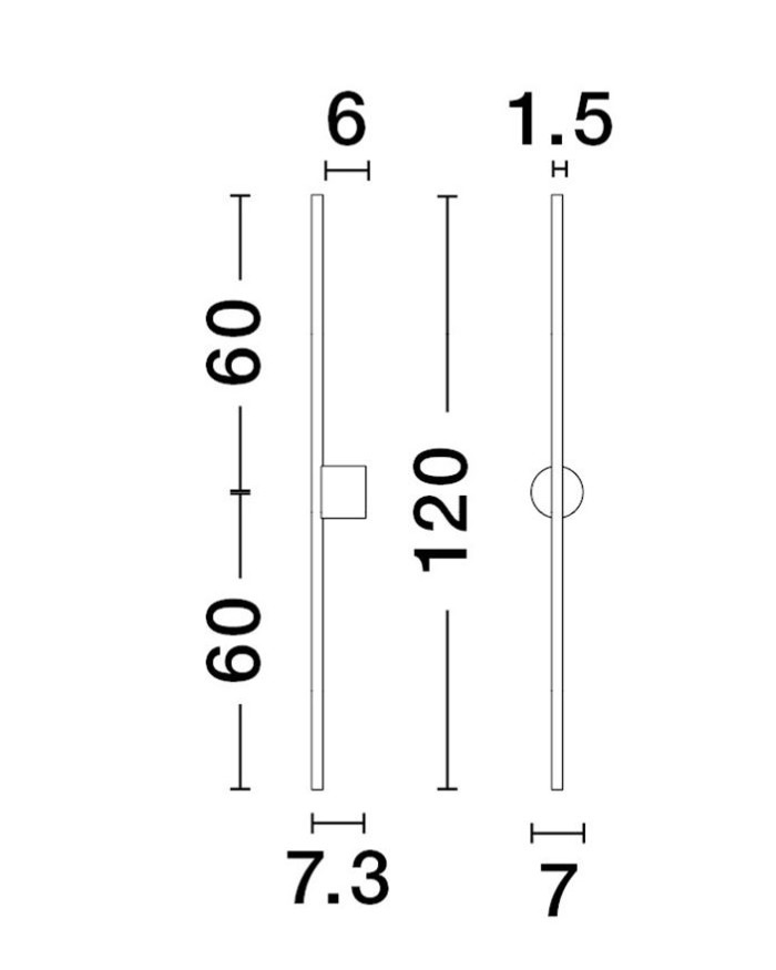 Бра Nova Luce 9081103 ADEN