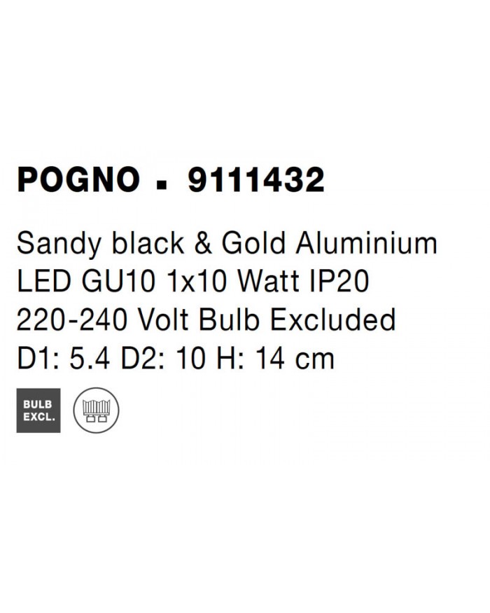 Світильник стельовий Nova Luce 9111432 POGNO
