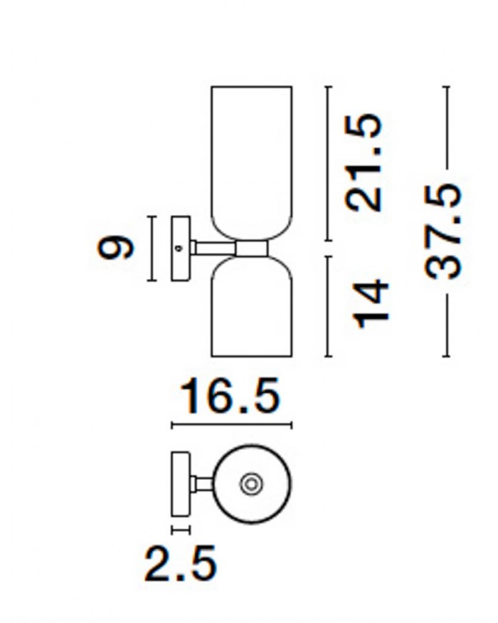 Бра Nova Luce 9241110 PALMER