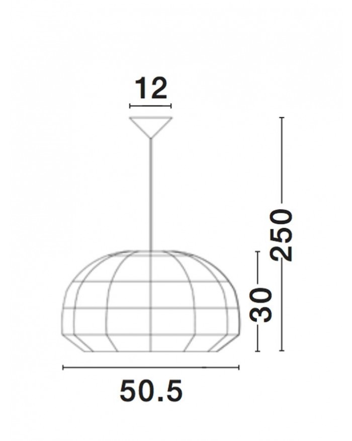 Підвісний світильник Nova Luce 9586431 MELODY