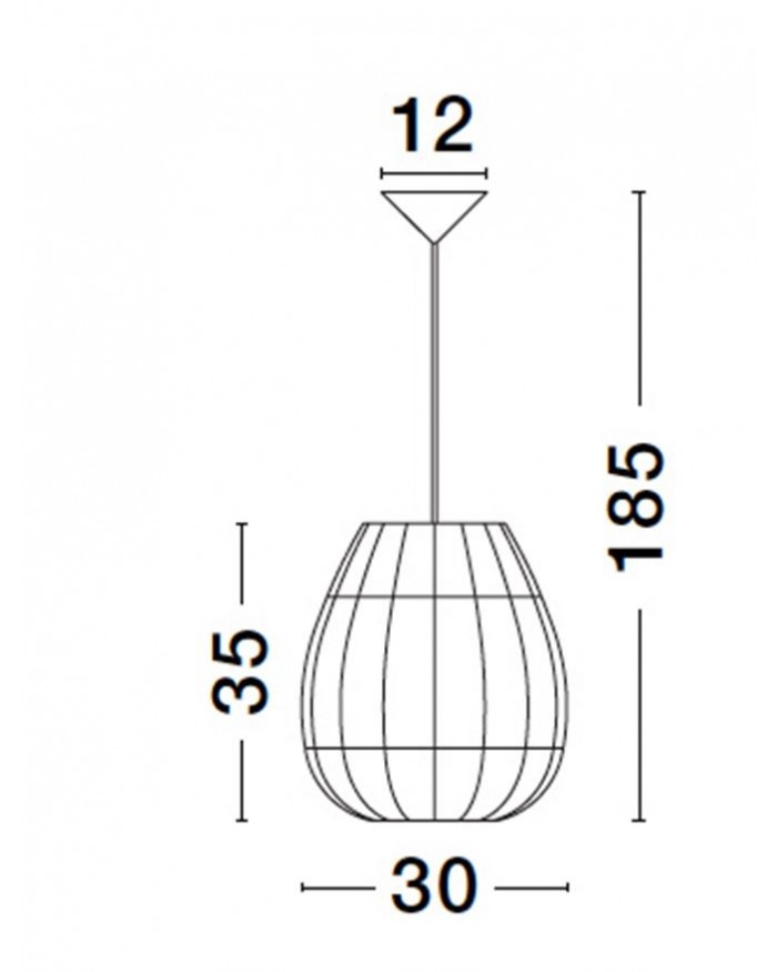 Підвісний світильник Nova Luce 9586501 MARLO