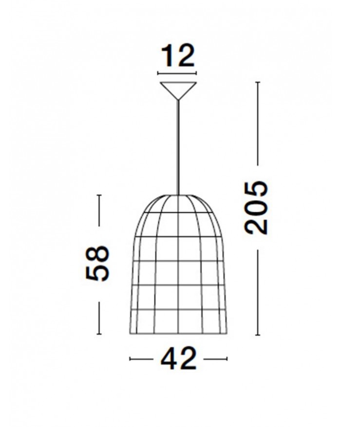 Підвісний світильник Nova Luce 9586506 GRIFFIN