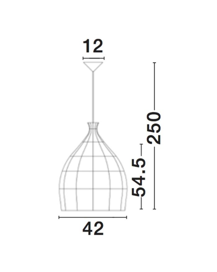 Підвісний світильник Nova Luce 9586702 DESTIN