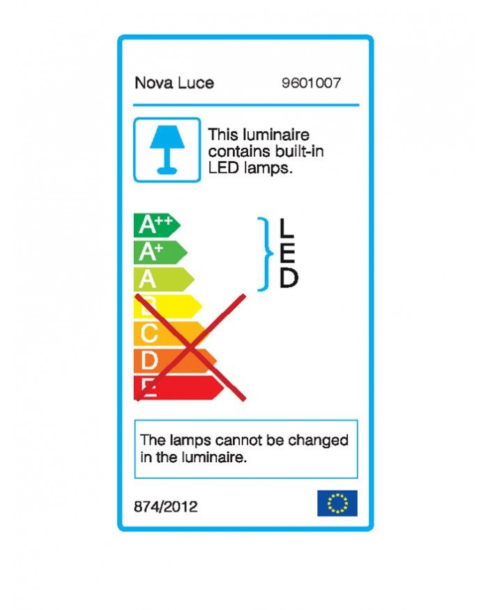 Люстра Nova Luce 9601007 GIONO