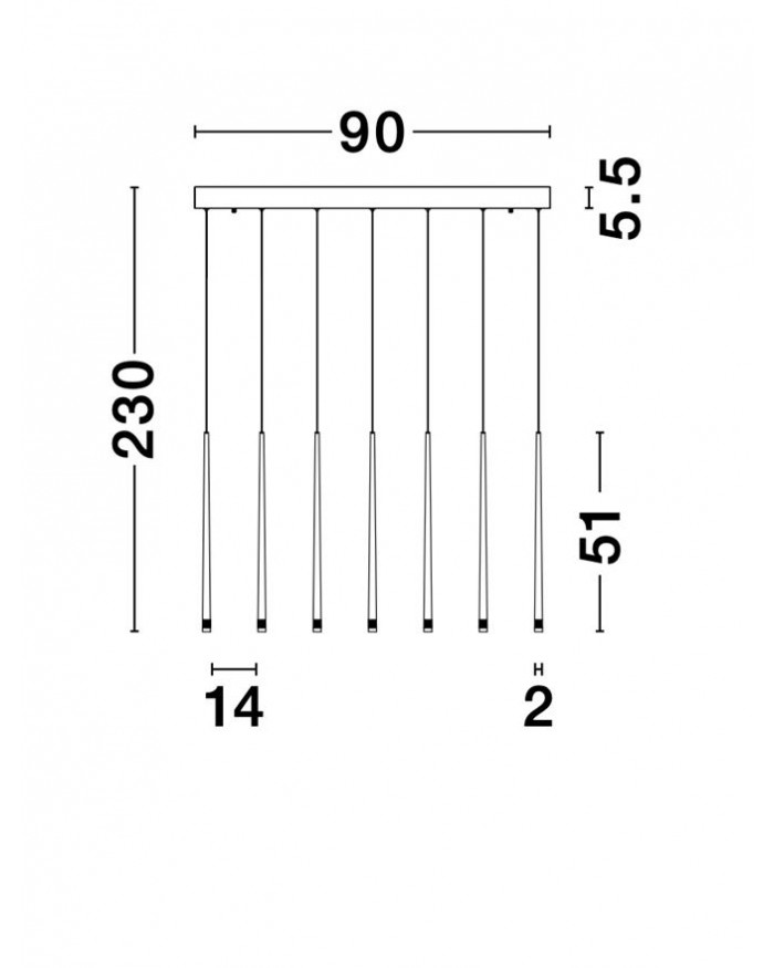 Люстра Nova Luce 9601007 GIONO
