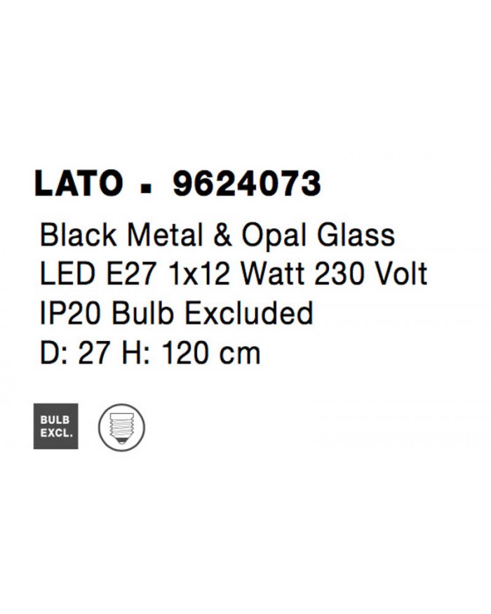 Підвісний світильник Nova Luce 9624073 LATO