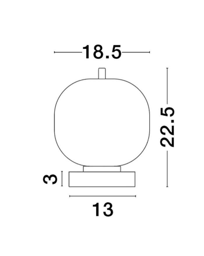 Настільна лампа Nova Luce 9624085 LATO