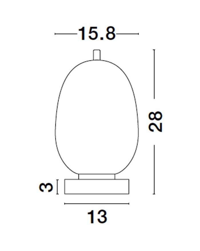 Настільна лампа Nova Luce 9624088 LATO