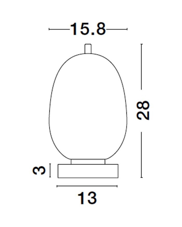 Настільна лампа Nova Luce 9624089 LATO