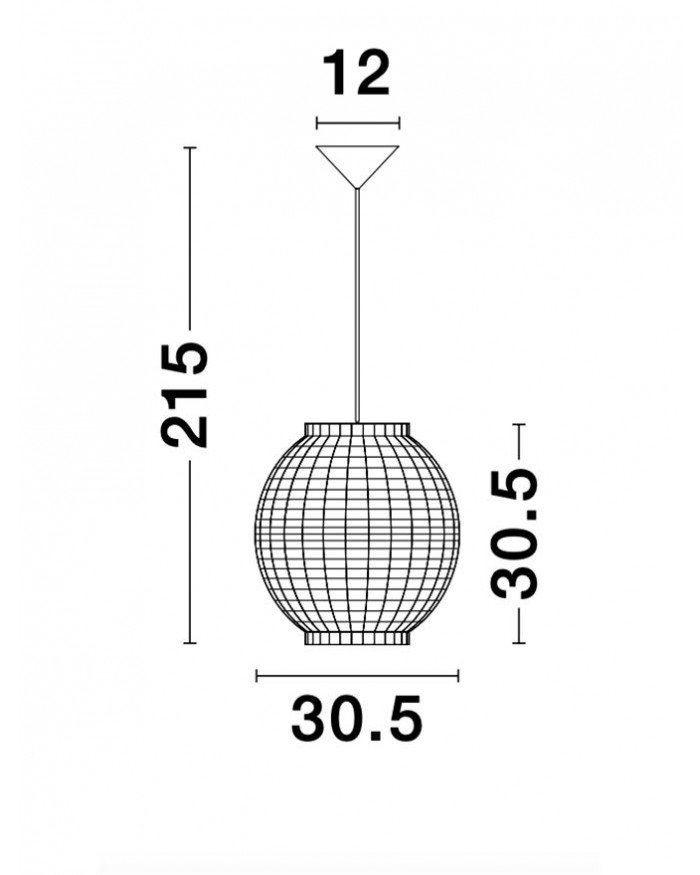 Підвісний світильник Nova Luce 9858720 GRIFFIN
