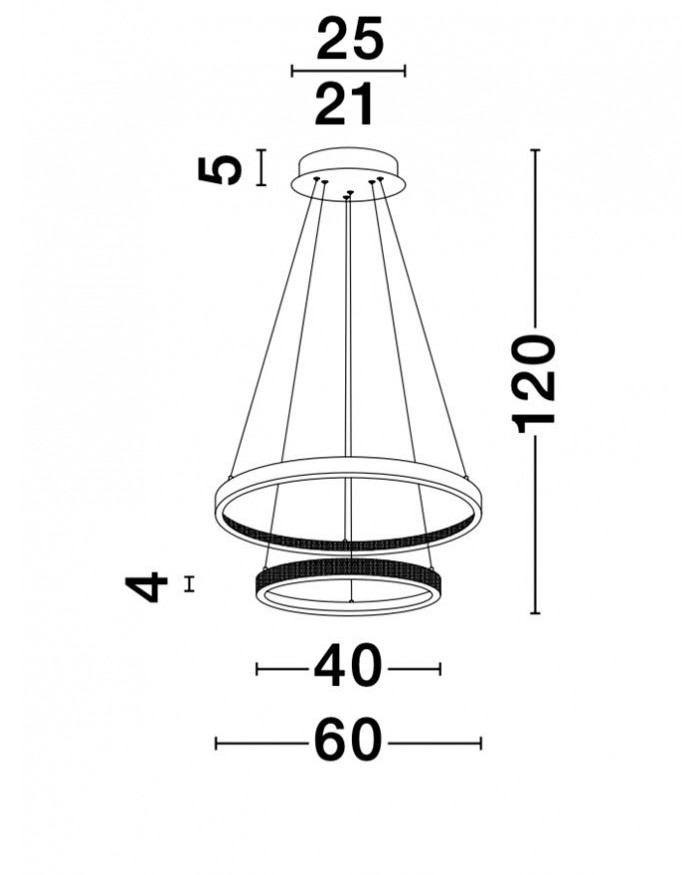 Люстра Nova Luce 9862852 PRESTON