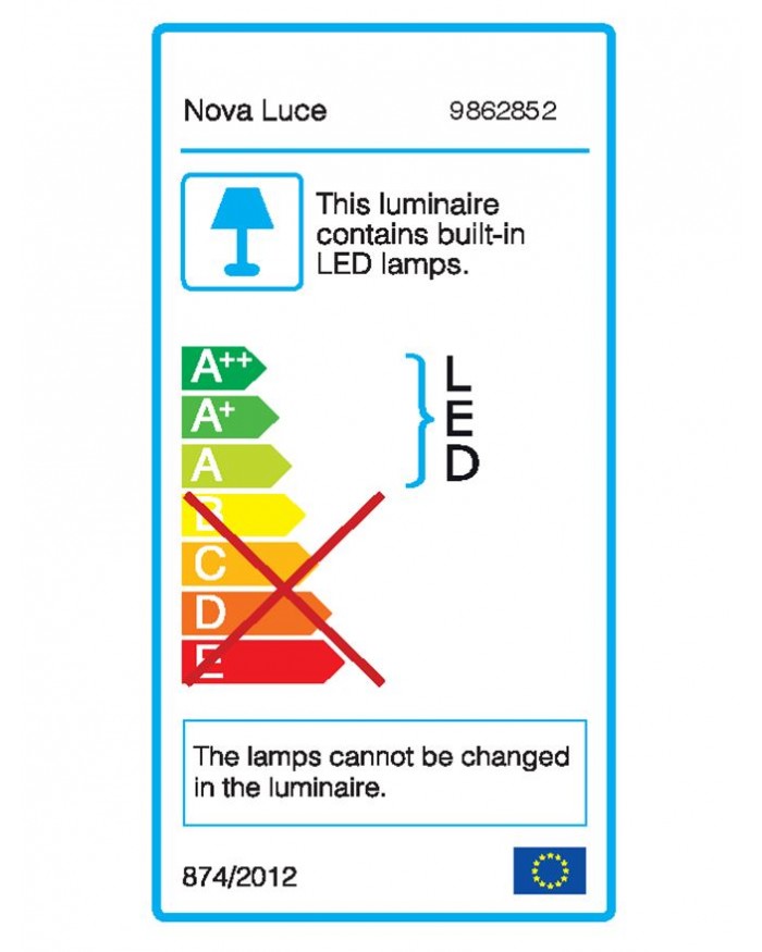 Люстра Nova Luce 9862852 PRESTON