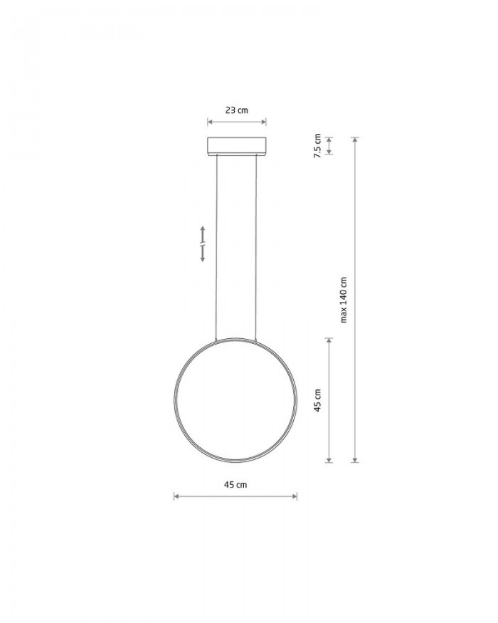 Люстра Nowodvorski 10860 Circolo LED