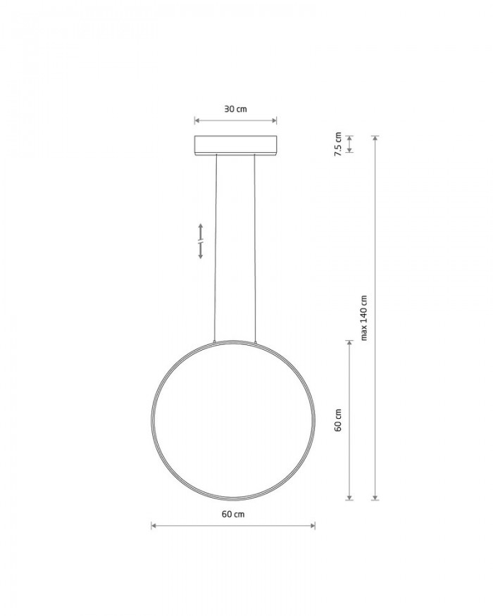 Люстра Nowodvorski 10811 Circolo LED