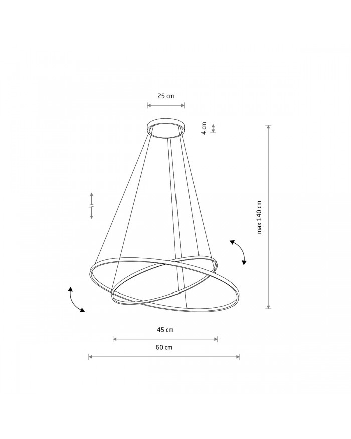 Люстра Nowodvorski 10864 Circolo LED