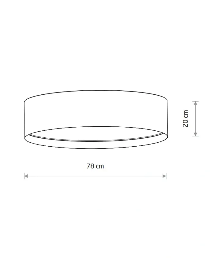 Світильник стельовий Nowodvorski 11681 Lago L