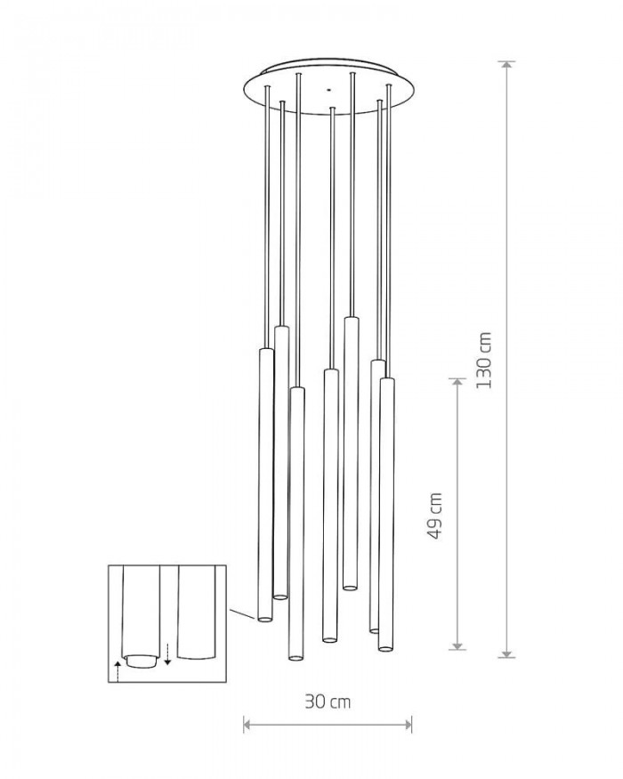 Люстра Nowodvorki 8918 Laser