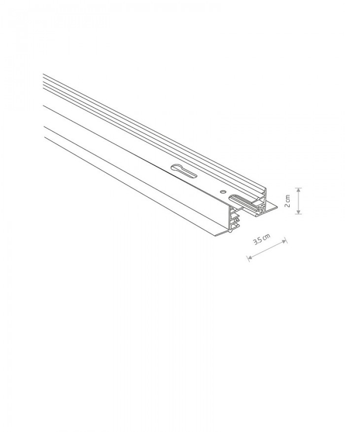 Шинопровід Nowodvorski 9012 Profile recessed