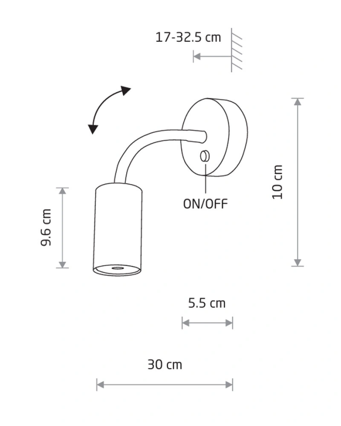 Бра Nowodvorski 9067 Eye Flex S