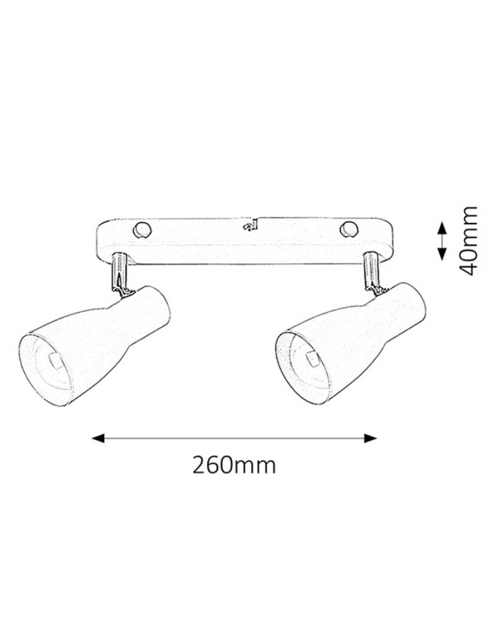 Світильник стельовий Rabalux 6027 EBONY