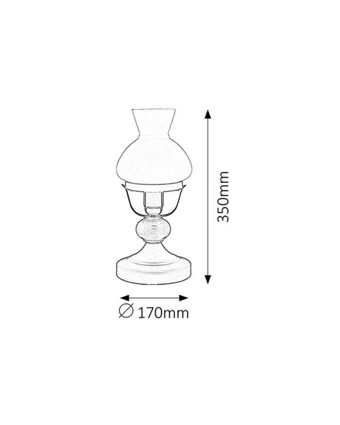 Настільна лампа Rabalux 7072 PETRONEL