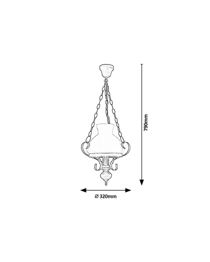 Люстра Rabalux 7076 PETRONEL