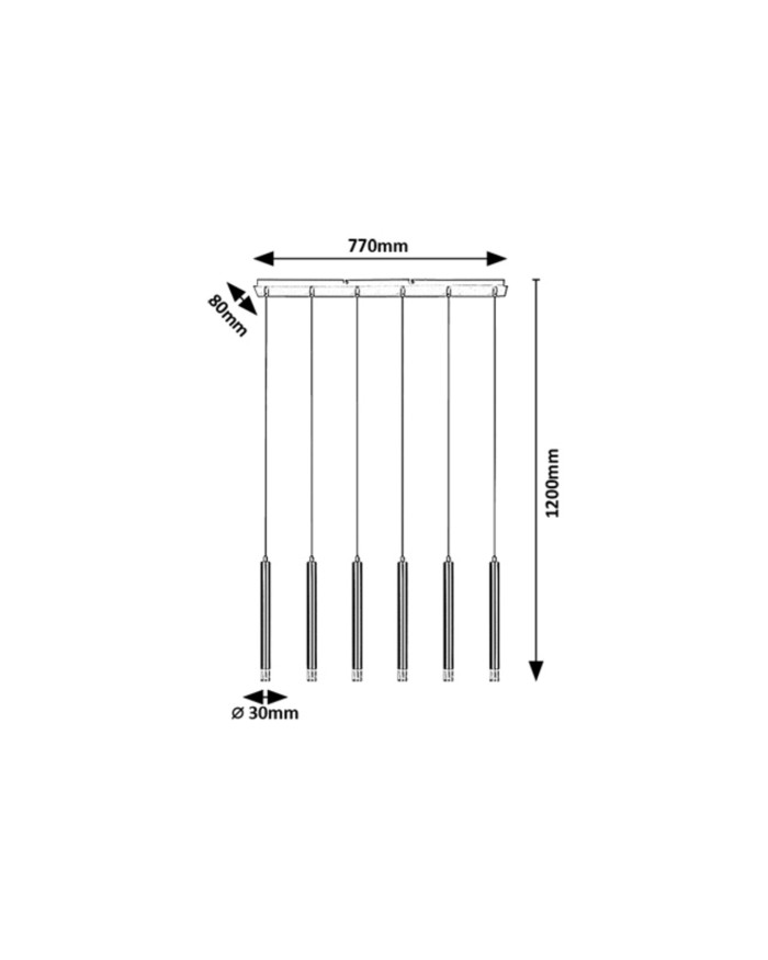 Люстра Rabalux 72363 Ramira