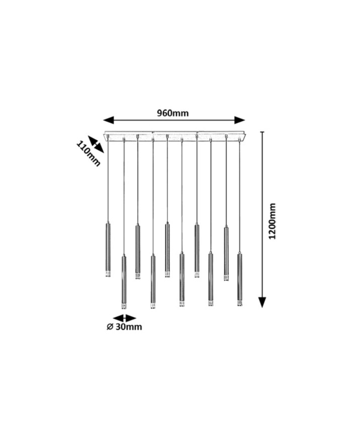 Люстра Rabalux 72364 Ramira