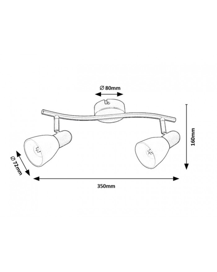Світильник стельовий Rabalux 73092 Soma