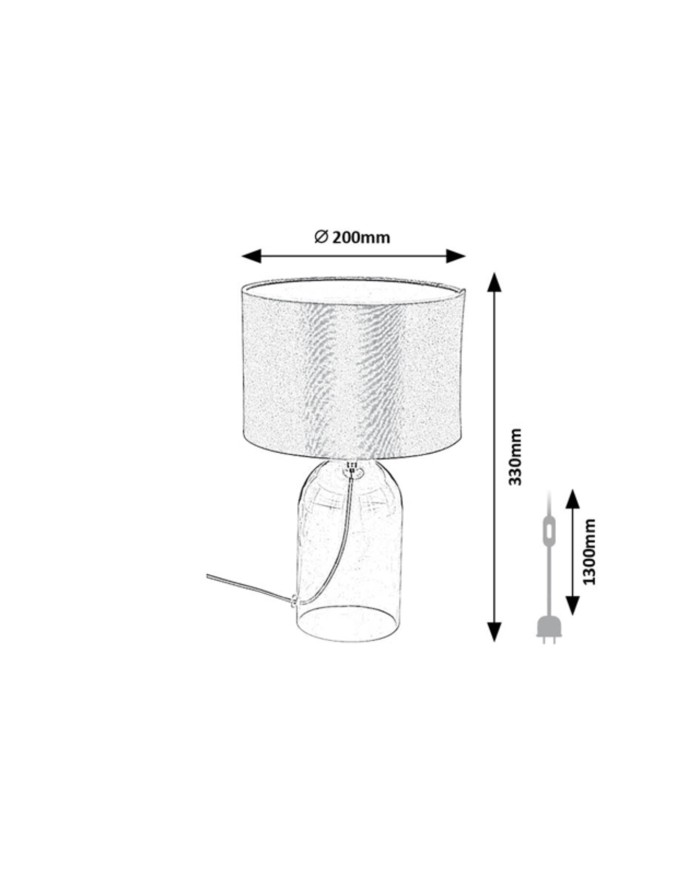 Настільна лампа Rabalux 74047 Luxin