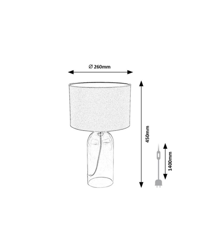 Настільна лампа Rabalux 74048 Luxin
