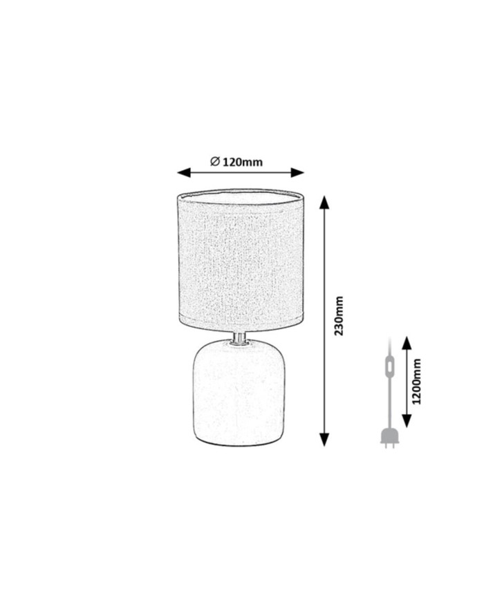 Настільна лампа Rabalux 74053 Daphni